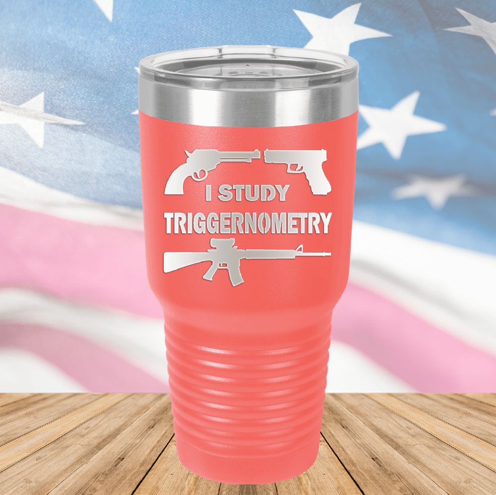 I Study Triggernometry Guns Tumbler - Stainless Steel - 2581 -