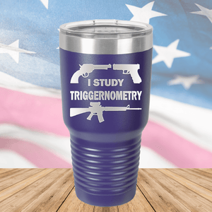 I Study Triggernometry Guns Tumbler - Stainless Steel - 2581 -