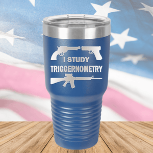 I Study Triggernometry Guns Tumbler - Stainless Steel - 2581 -