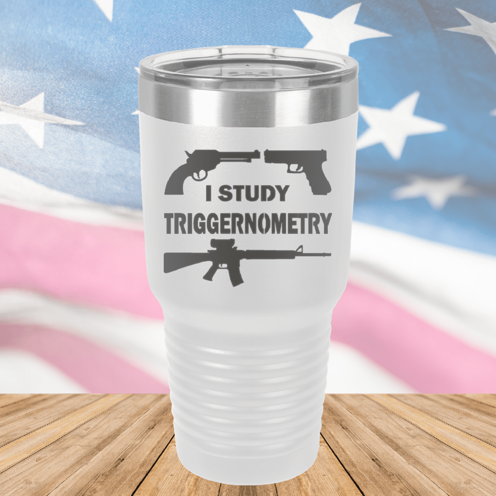 I Study Triggernometry Guns Tumbler - Stainless Steel - 2581 -