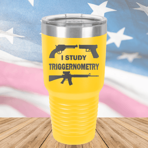 I Study Triggernometry Guns Tumbler - Stainless Steel - 2581 -