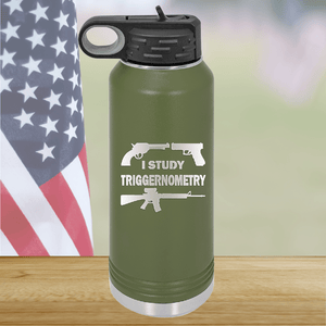 I Study Triggernometry Guns Tumbler - Stainless Steel - 2581 -