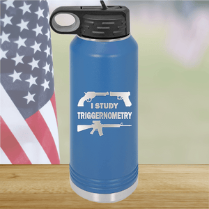 I Study Triggernometry Guns Tumbler - Stainless Steel - 2581 -