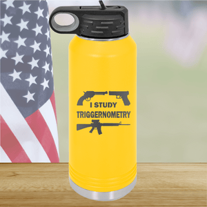 I Study Triggernometry Guns Tumbler - Stainless Steel - 2581 -