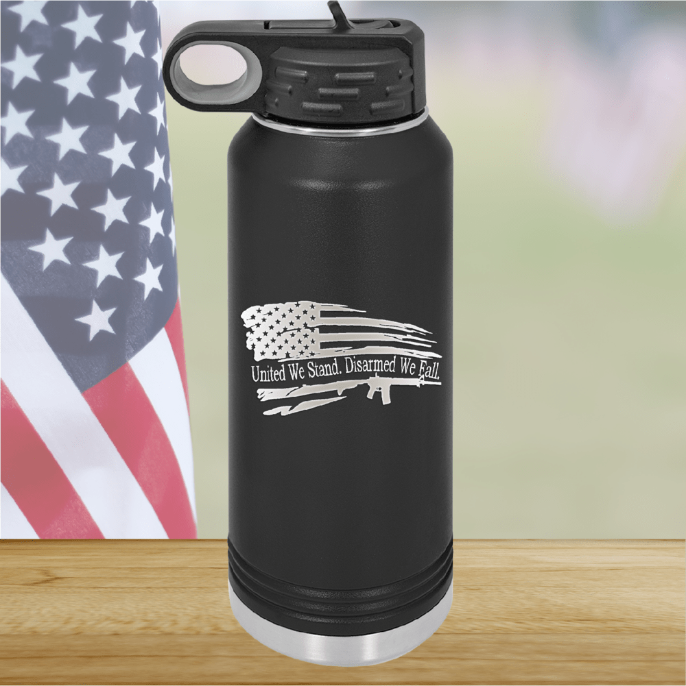 United We Stand Disarmed We Fall Tumbler - Stainless Steel - 2584 -