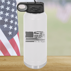 We the People Flag with Guns Tumbler - Stainless Steel - 2586 -