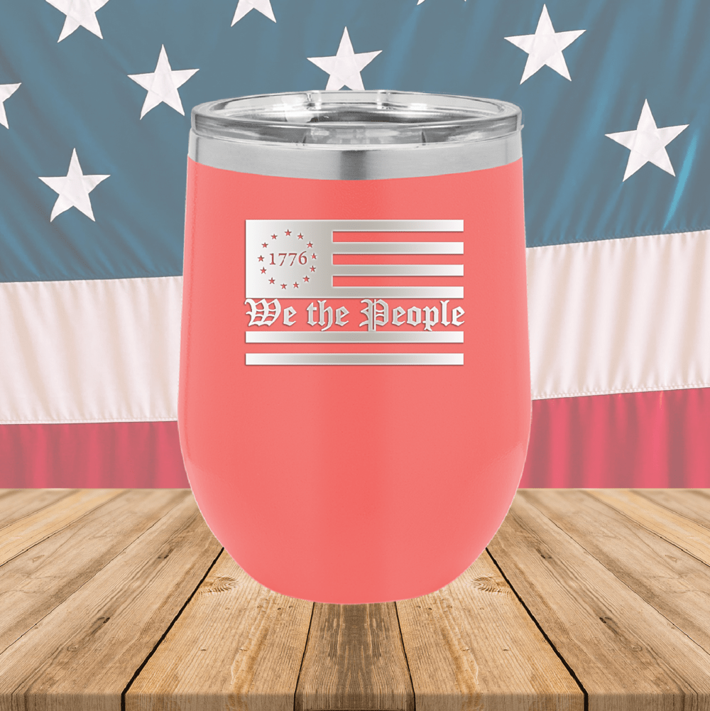We the People 1776 Flag Tumbler - Stainless Steel - 2587 -