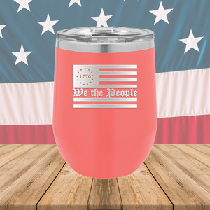 We the People 1776 Flag Tumbler - Stainless Steel - 2587 -