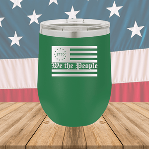 We the People 1776 Flag Tumbler - Stainless Steel - 2587 -