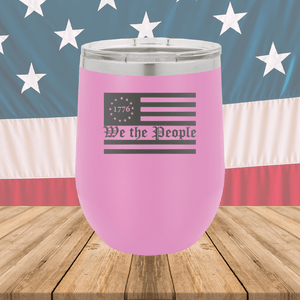 We the People 1776 Flag Tumbler - Stainless Steel - 2587 -