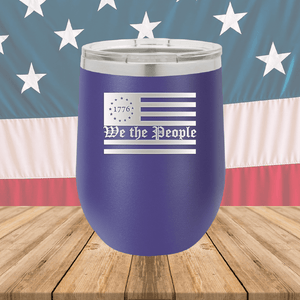 We the People 1776 Flag Tumbler - Stainless Steel - 2587 -