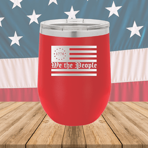 We the People 1776 Flag Tumbler - Stainless Steel - 2587 -