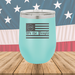 We the People 1776 Flag Tumbler - Stainless Steel - 2587 -