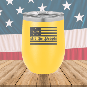 We the People 1776 Flag Tumbler - Stainless Steel - 2587 -