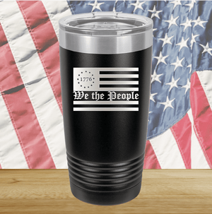 We the People 1776 Flag Tumbler - Stainless Steel - 2587 -