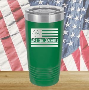 We the People 1776 Flag Tumbler - Stainless Steel - 2587 -