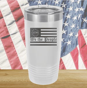 We the People 1776 Flag Tumbler - Stainless Steel - 2587 -