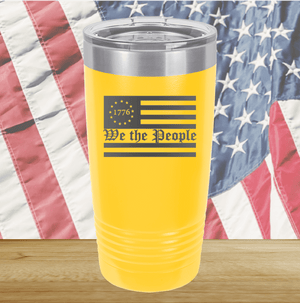 We the People 1776 Flag Tumbler - Stainless Steel - 2587 -