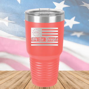 We the People 1776 Flag Tumbler - Stainless Steel - 2587 -