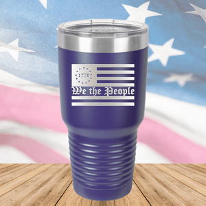 We the People 1776 Flag Tumbler - Stainless Steel - 2587 -