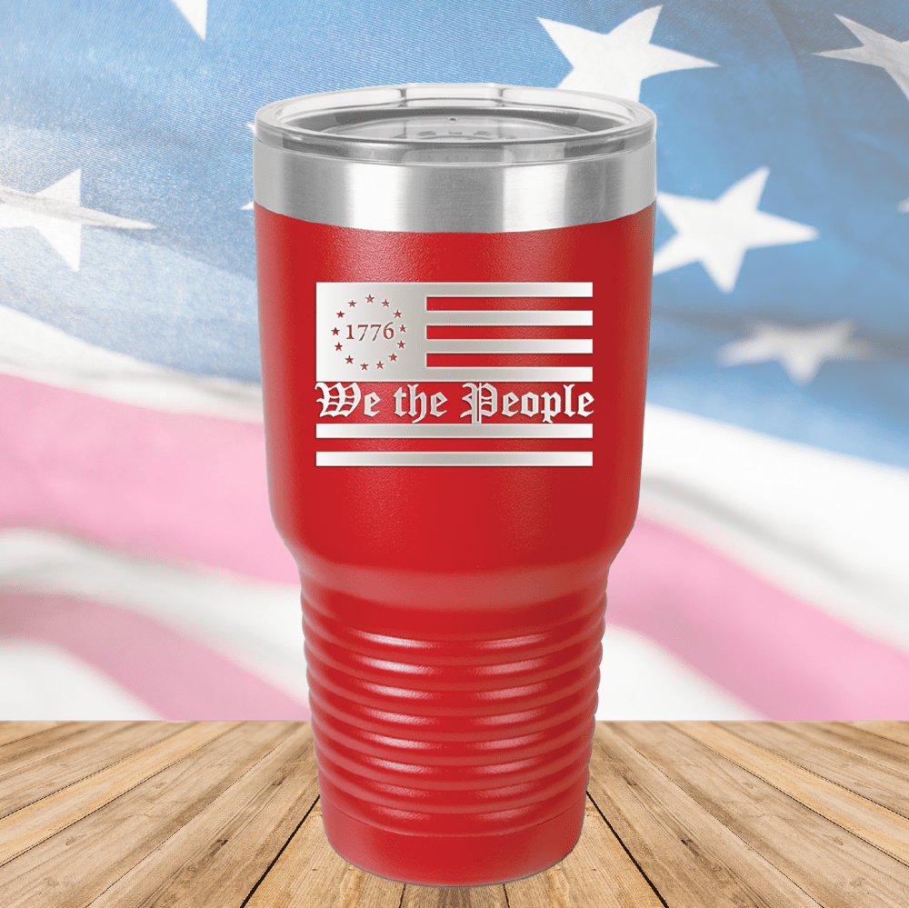 We the People 1776 Flag Tumbler - Stainless Steel - 2587 -