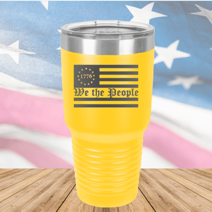 We the People 1776 Flag Tumbler - Stainless Steel - 2587 -