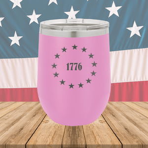 Betsy Ross Stars 1776 Tumbler - Stainless Steel - 2588 -