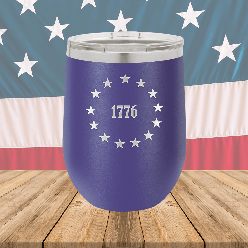 Betsy Ross Stars 1776 Tumbler - Stainless Steel - 2588 -