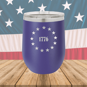 Betsy Ross Stars 1776 Tumbler - Stainless Steel - 2588 -