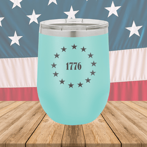 Betsy Ross Stars 1776 Tumbler - Stainless Steel - 2588 -