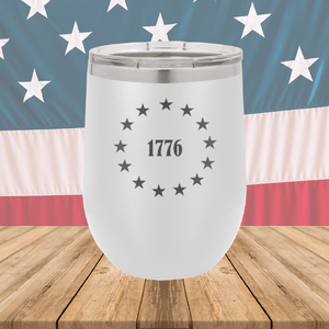 Betsy Ross Stars 1776 Tumbler - Stainless Steel - 2588 -