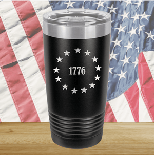 Betsy Ross Stars 1776 Tumbler - Stainless Steel - 2588 -