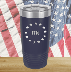 Betsy Ross Stars 1776 Tumbler - Stainless Steel - 2588 -