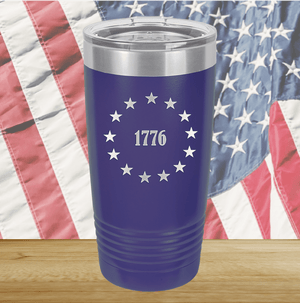 Betsy Ross Stars 1776 Tumbler - Stainless Steel - 2588 -