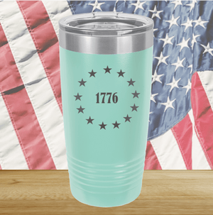 Betsy Ross Stars 1776 Tumbler - Stainless Steel - 2588 -