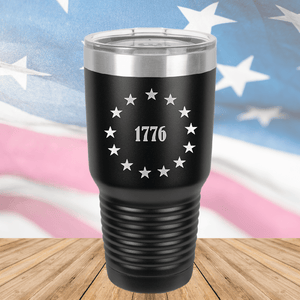 Betsy Ross Stars 1776 Tumbler - Stainless Steel - 2588 -