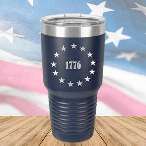 Betsy Ross Stars 1776 Tumbler - Stainless Steel - 2588 -