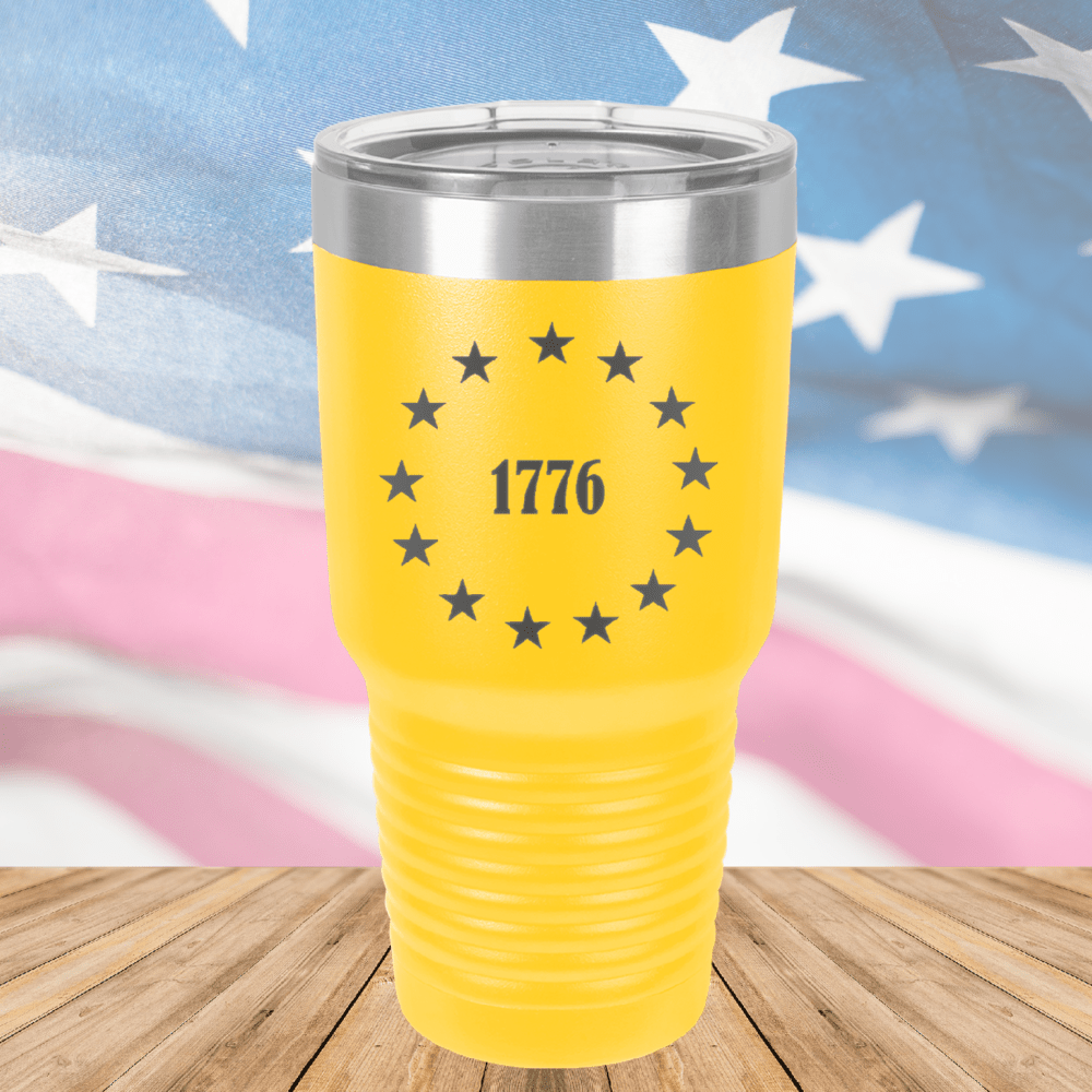 Betsy Ross Stars 1776 Tumbler - Stainless Steel - 2588 -