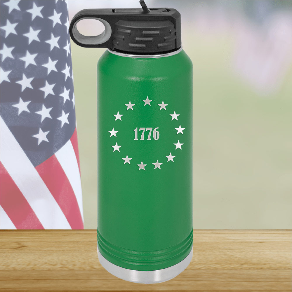 Betsy Ross Stars 1776 Tumbler - Stainless Steel - 2588 -