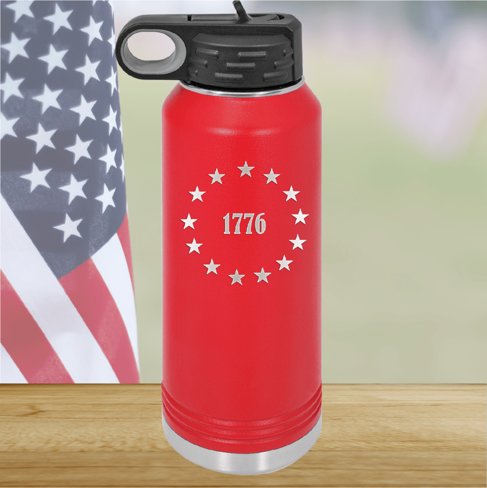 Betsy Ross Stars 1776 Tumbler - Stainless Steel - 2588 -