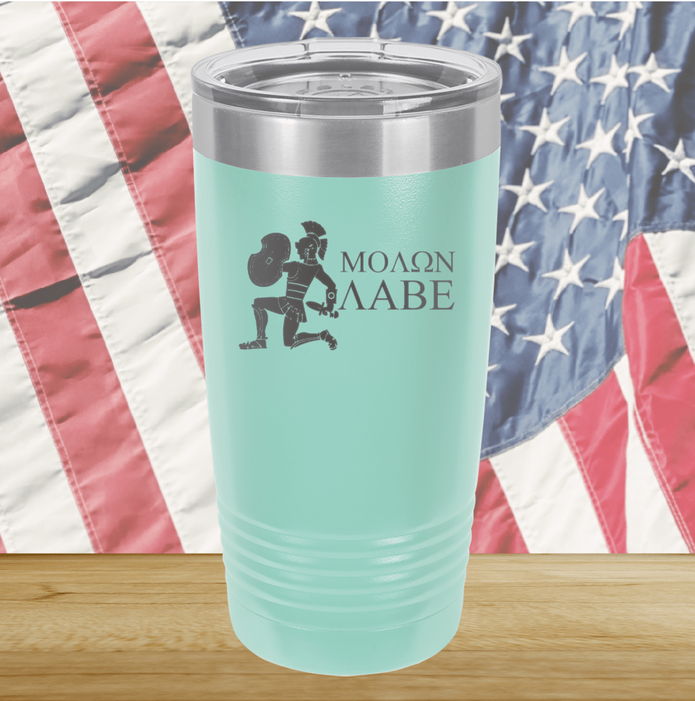Molon Labe 2 Tumbler - Stainless Steel - 2591 -