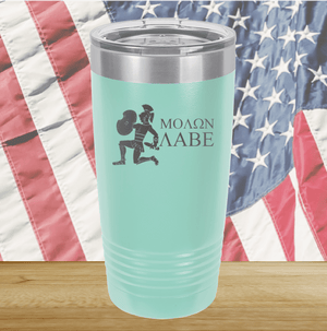 Molon Labe 2 Tumbler - Stainless Steel - 2591 -