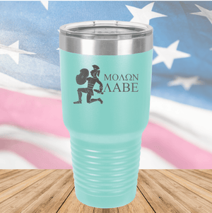 Molon Labe 2 Tumbler - Stainless Steel - 2591 -