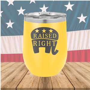 Raised Right 1 Tumbler - Stainless Steel - 2593 -