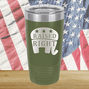 Raised Right 1 Tumbler - Stainless Steel - 2593 -