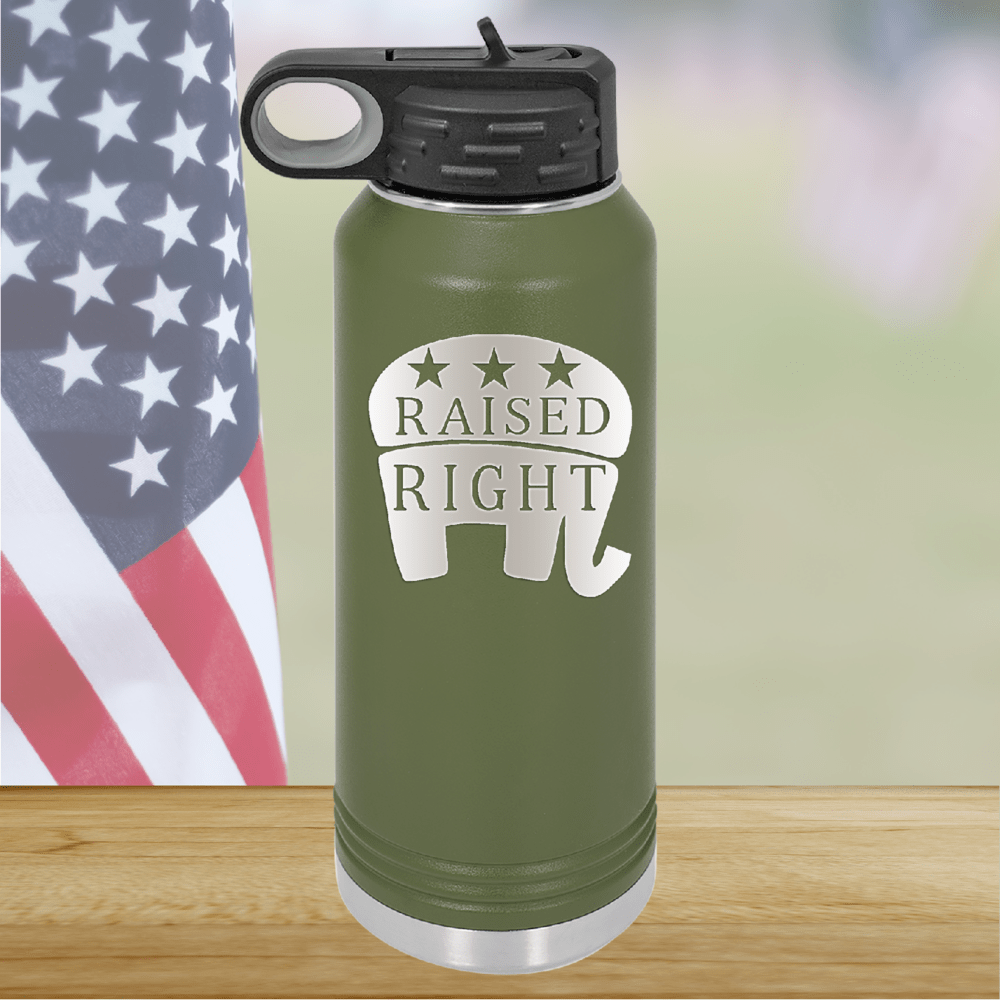 Raised Right 1 Tumbler - Stainless Steel - 2593 -