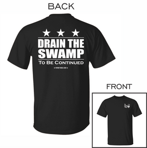 Drain the Swamp T-Shirt for Republicans - 2596 -