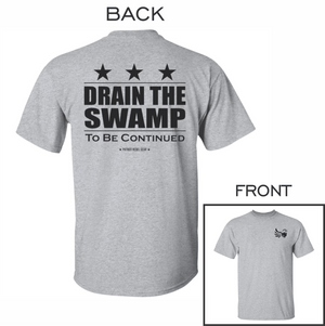 Drain the Swamp T-Shirt for Republicans - 2596 -