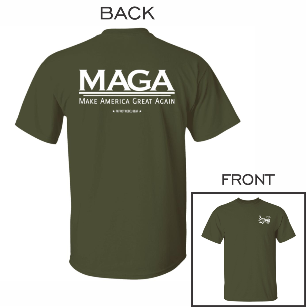 MAGA Make America Great Again T-Shirt for Republicans - 2599 -