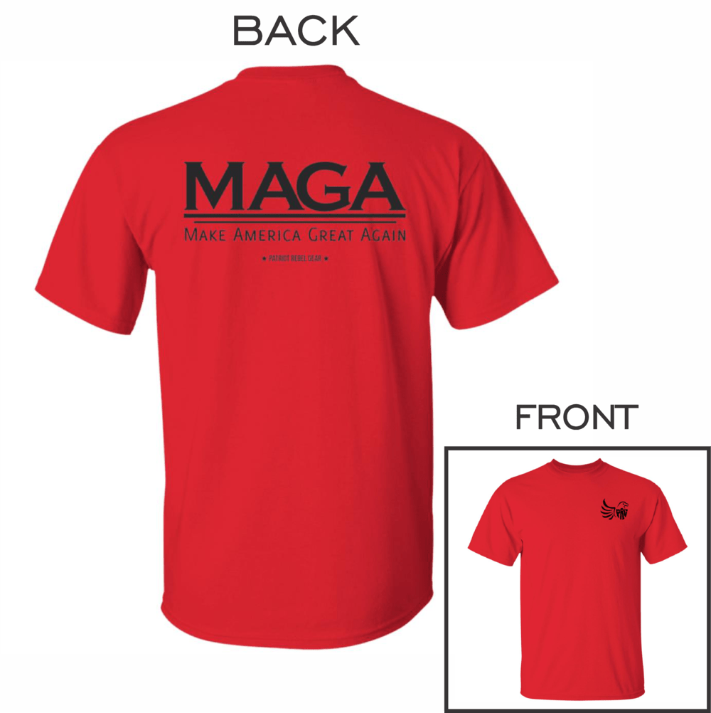 MAGA Make America Great Again T-Shirt for Republicans - 2599 -